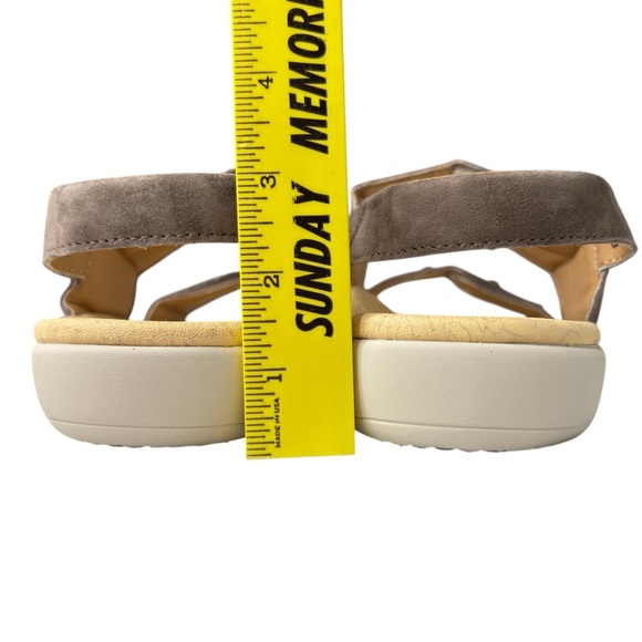 REVITALIGN Orthotic Terra Wedge Sandal Sz 9.5 Comfort Adjustable Slingback Brown - Picture 11 of 16